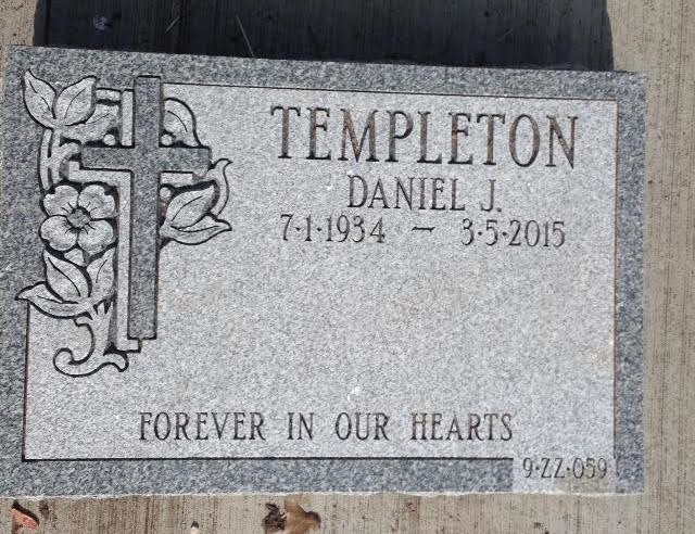 Add lettering or a name to an existing headstone